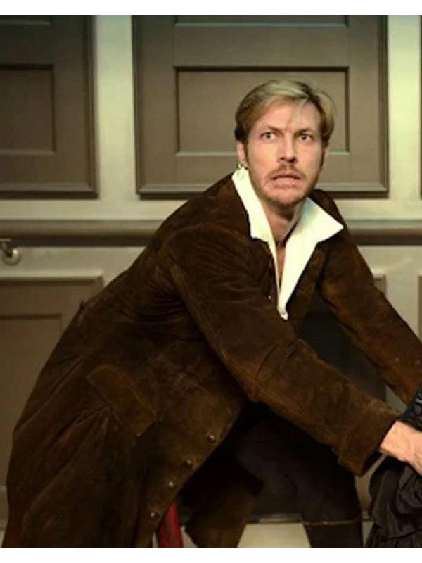 Holidate Luke Bracey Trench Coat